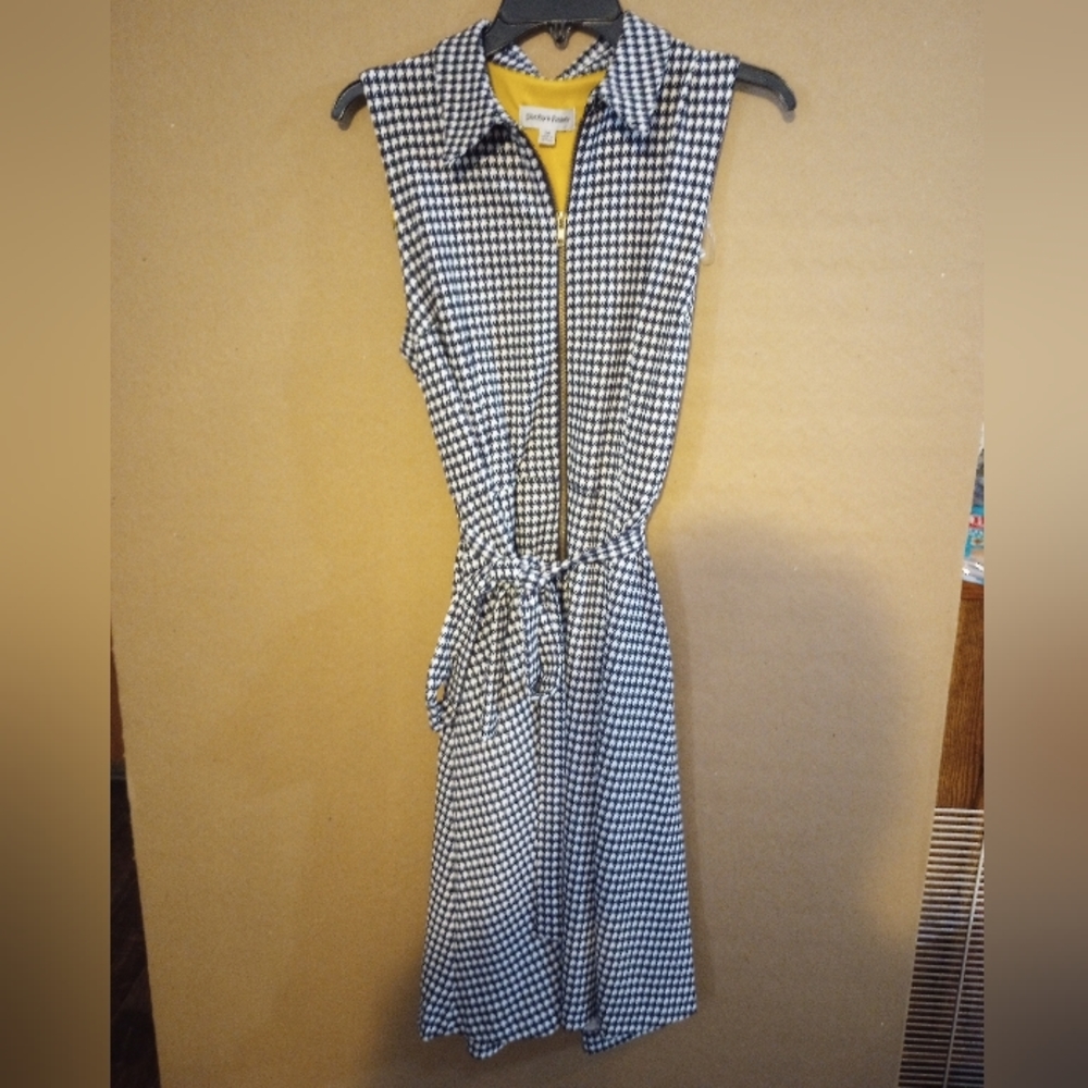 Houndstooth Dress